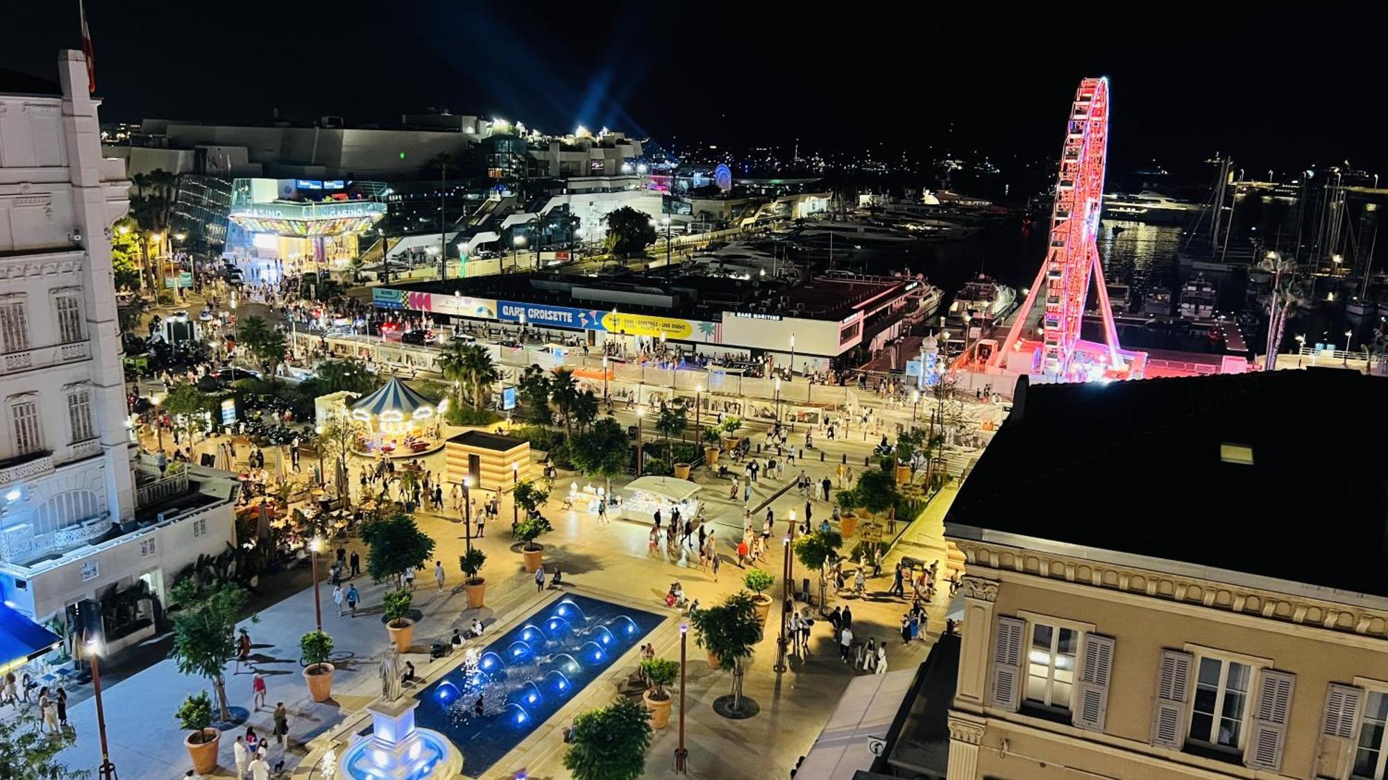 O Festival Palace, terrace with panoramic sea view Cannes Exterior foto